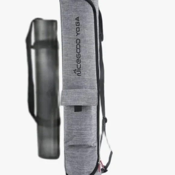 Nicegood YOGA Mat Carry Holder Case Gray Nice Good Shoulder Strap New 27" Long - Picture 7 of 7